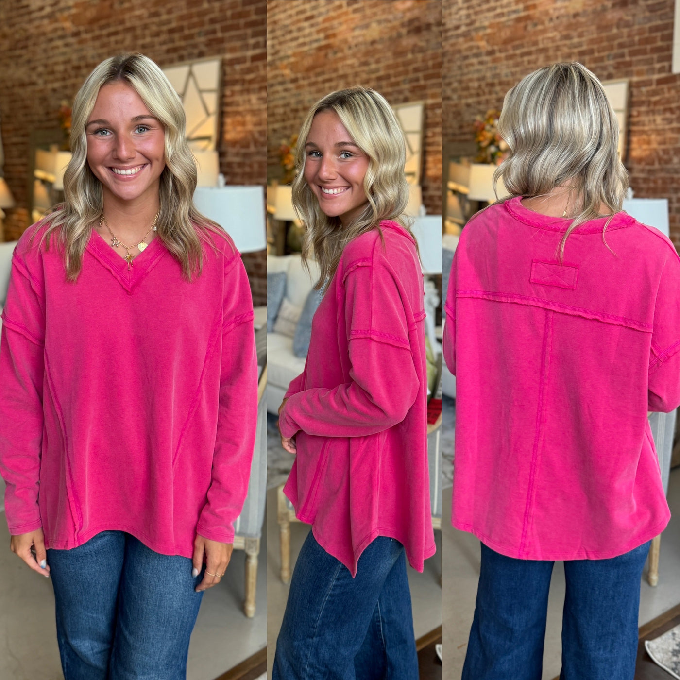 Magenta Tunic