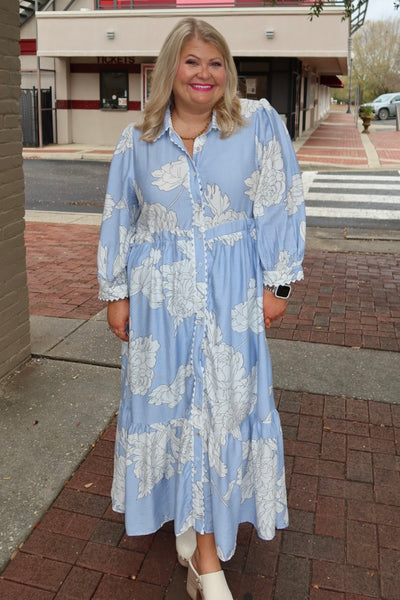 Into the Blue Midi Maxi