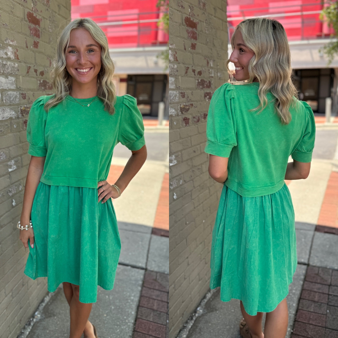 Kelly Green Dress