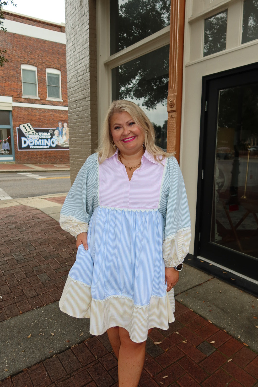 Easter Stripes Dress