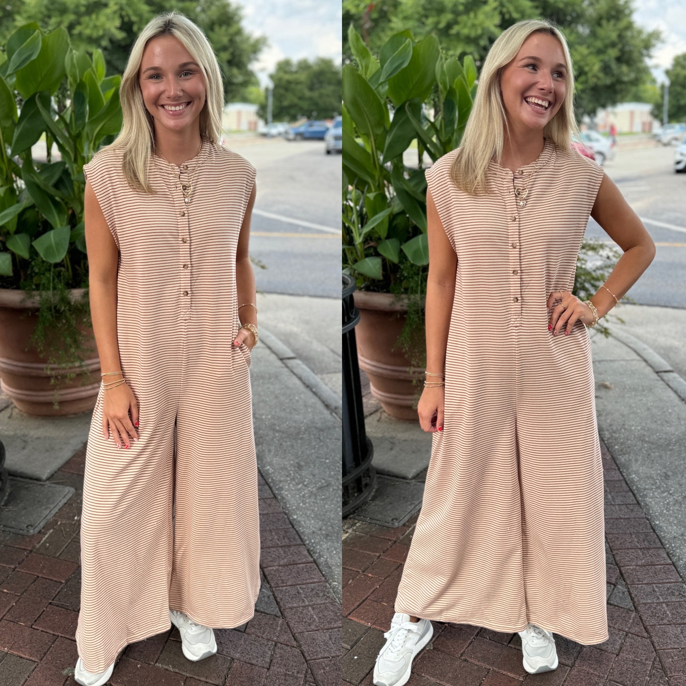 Wide Leg Jumpsuit