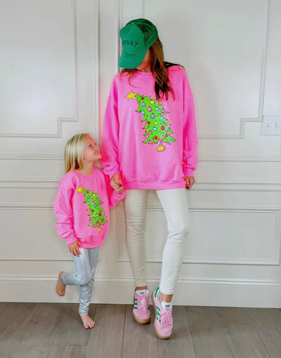 Grinch Tree Sweatshirt