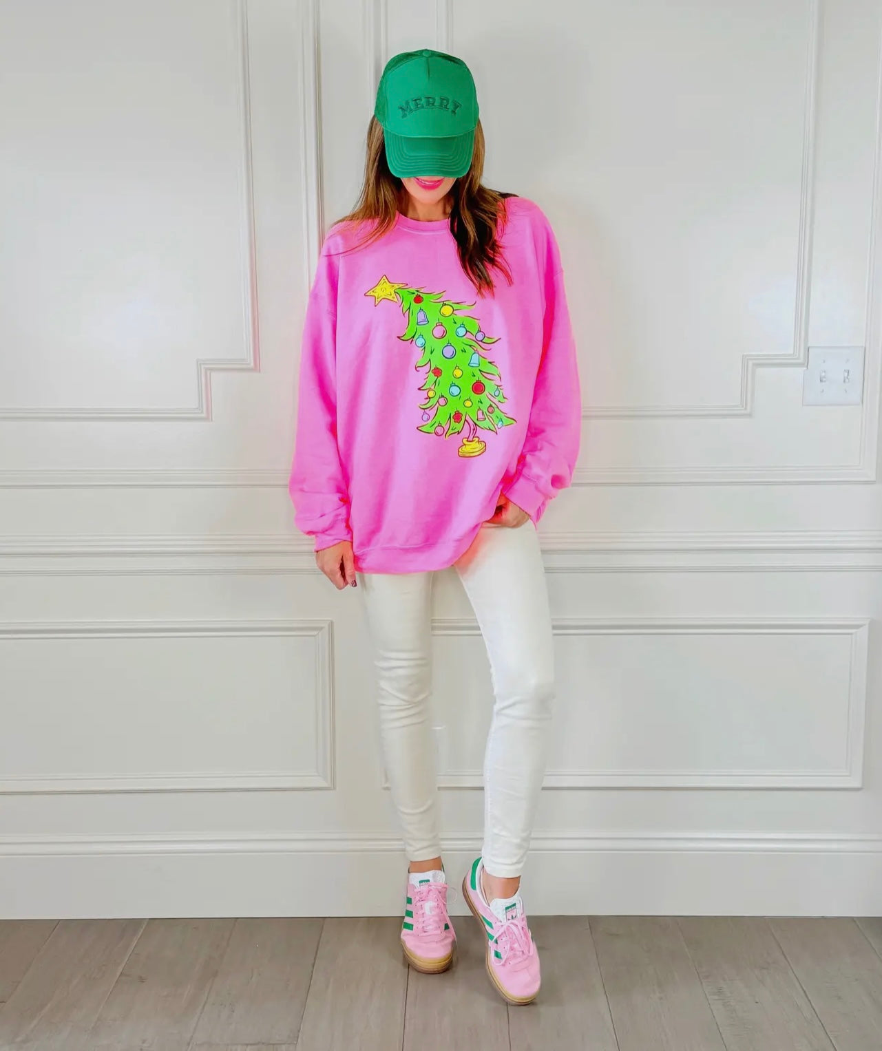 Grinch Tree Sweatshirt