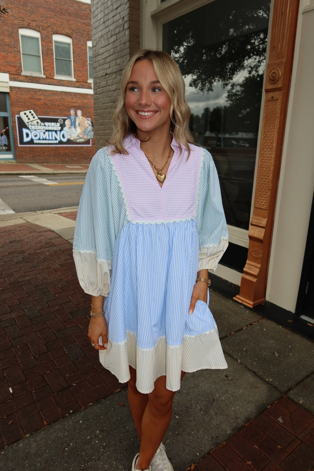 Easter Stripes Dress