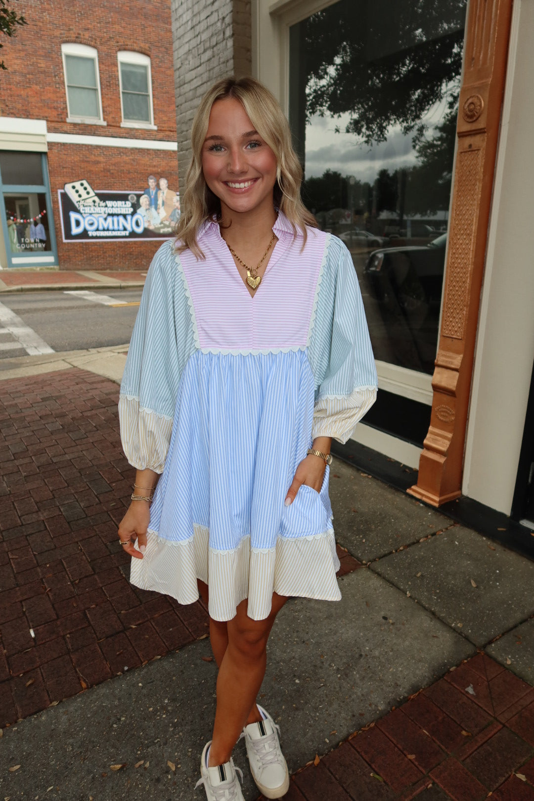 Easter Stripes Dress