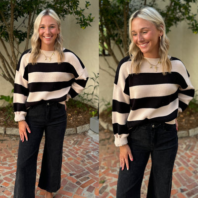 Bold Stripe Sweater